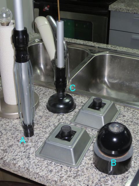 dalek gub, plunger and eye stalk finished construction